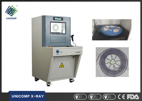 High Resolution SMD Chip X Ray Counter Detection System One Button Operation