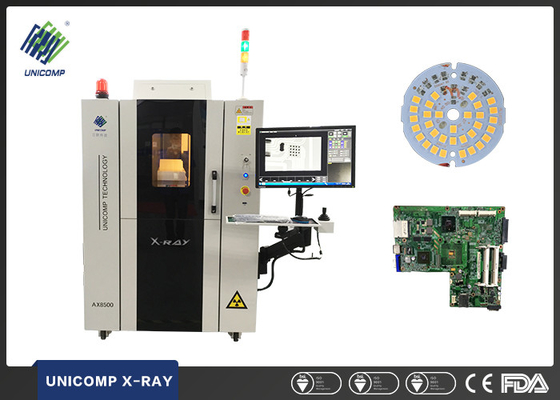 Electronics SMT Cabinet Unicomp X Ray Inspection System AX8500 Failure Analysis