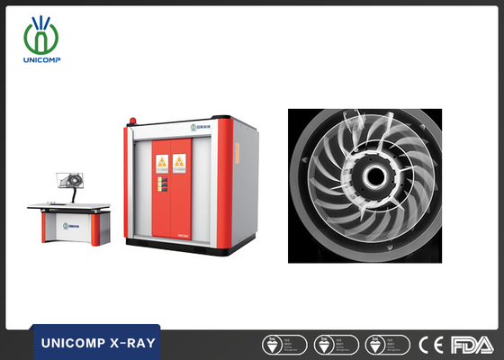 Unicomp UNC320 X-Ray Identifies Flaws In Aerospace Die Cast Components