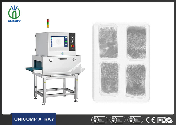High Resolution Food X-Ray Detection System Unicomp UNX4015N For Airline Catering