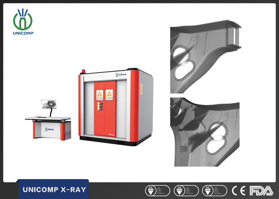 Detect Internal Flaws in Car Bracket with Unicomp UNC320 X-Ray
