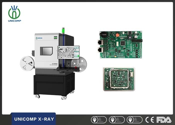 CX3000 Electronics PCBA Unicomp X Ray Detection Machine , Benchtop X Ray Machine