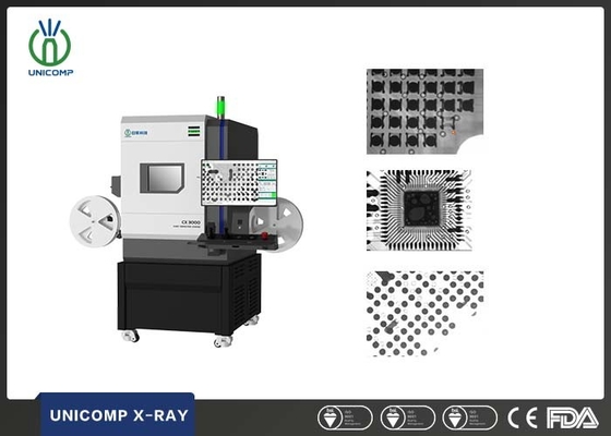 PCBA Micro Focus Desktop X Ray Machine FPD Intensifier , 48mm X 54mm X-Ray Coverage