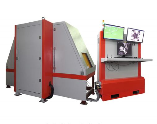 Wheel Hub Inline NDT X Ray Inspection Equipment For Improving Casting Process Production