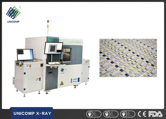 2kW LED Lighting Bulbs X Ray Inspecting Machine 130KV Tube Voltage With On Line Mode