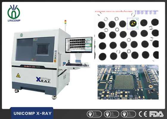 5um 90kV X Ray Scanner Machine Unicomp AX8200MAX For SMT BGA QFN Voids