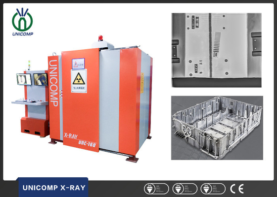 Full automatic CNC motion with C arm manipulator Unicomp X-ray machine UNC160 for lithium battery casting housing testin