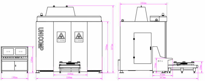 X Ray Ndt Testing Inspection Machine