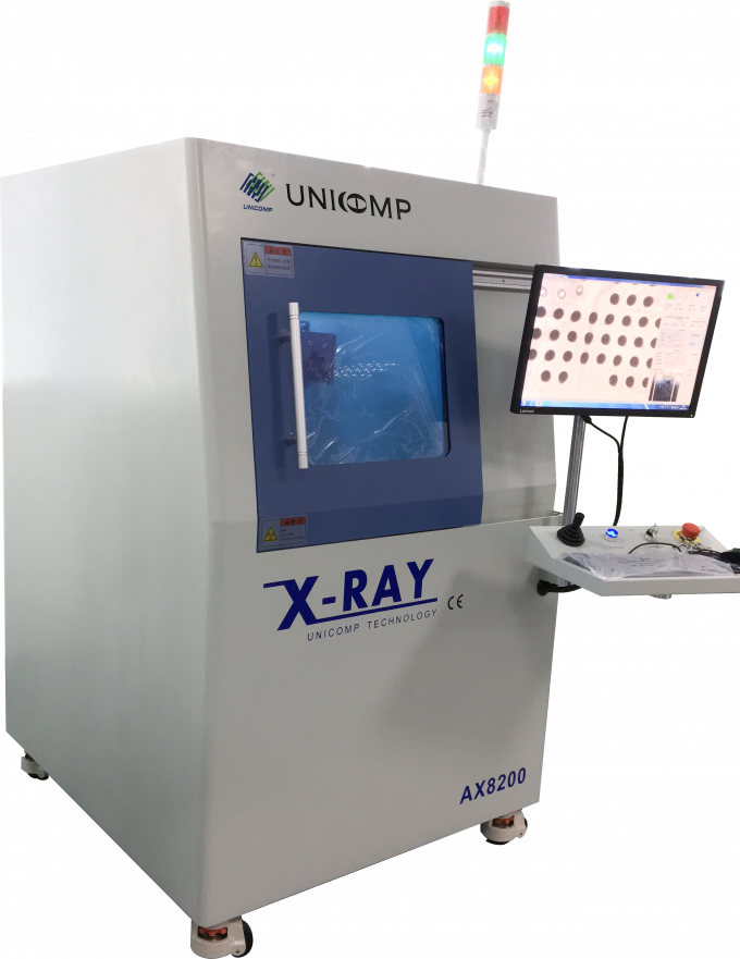 Unicomp AX8200 with FPD 100kv Pcb X Ray Machine for PCBA Quality Testing